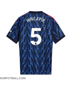 Billige Fotballdrakt Arsenal Piero Hincapie #5 Replika Bortedrakt 2025-26 Kortermet Billige Fotballdrakt Arsenal Piero Hincapie #5 Replika Bortedrakt 2025-26 Kortermet